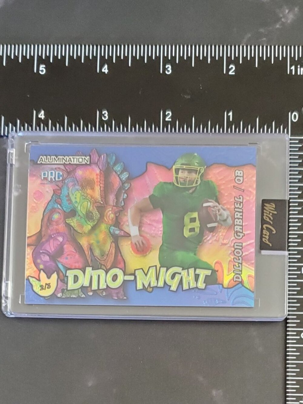 Dillon Gabriel 2023 Wild Card Dino-Might RC  #AD-DG  2/3 Sooners/Browns